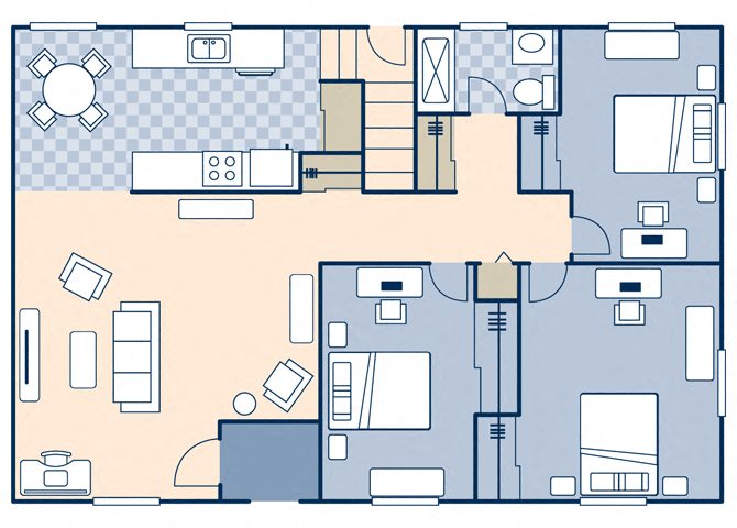 Floor Plans Fort Carson Family Homes Rental Homes in